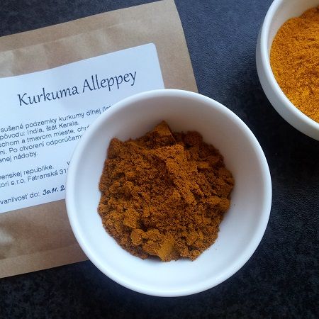 Objav korenie s Mikori: kurkuma Alleppey